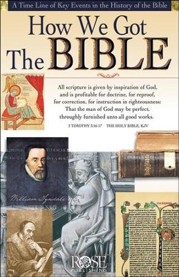 How We Got the Bible Pamphlet                                                         - 