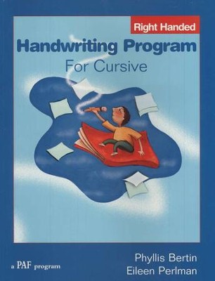 Handwriting Program for Cursive (right-handed; Homeschool  Edition)  -     By: Phyllis Bertin, Eileen Perlman
