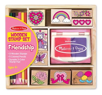 Friendship Stamp Set   -     By: Melissa & Doug
