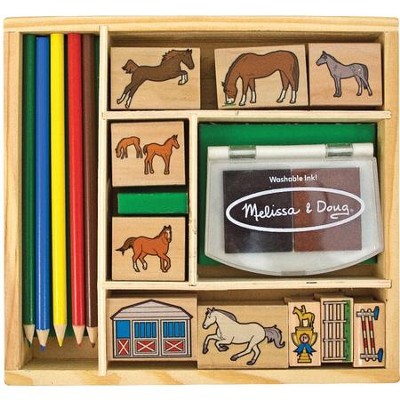 Horse Stable Stamp Set   -     By: Melissa & Doug
