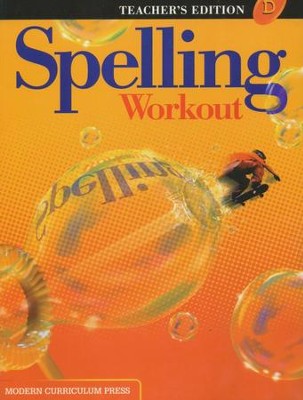 Spelling Workout 2001/2002 Level D Teacher Edition   - 