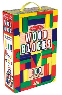100 Blocks in a Box   -     By: Melissa & Doug
