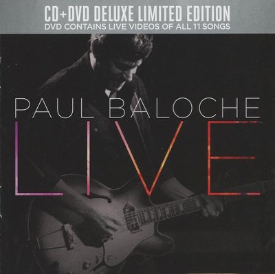 Paul Baloche Live CD/DVD Combo   -     By: Paul Baloche
