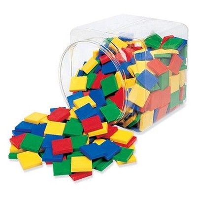 Cuisenaire Color Tiles Set of 400 (Square Color Tiles)   - 