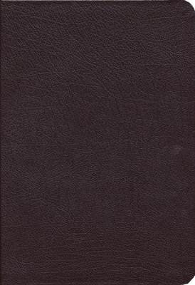 NKJV Study Bible- Large Print Edition, Burgundy Bonded Leather Thumb-Indexed