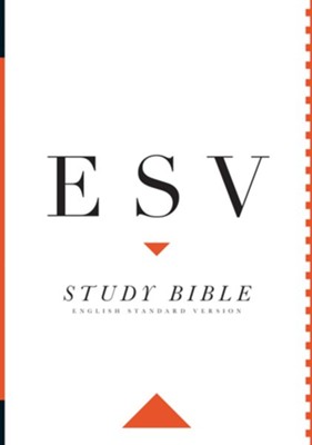 ESV Study Bible, Large Print , Hardcover  - 