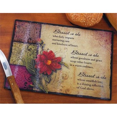 Blessed Is She, Cutting Board     - 