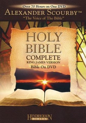 KJV Complete Bible on DVD   -     Narrated By: Alexander Scourby
    By: Narrated by Alexander Scourby
