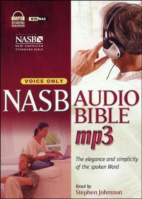 New American Standard (NASB) Audio Bible Voice-Only Edition MP3 Format on CD-ROM  -     Narrated By: Stephen Johnston
