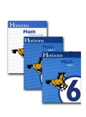 Horizons Math, Grade 6, Complete Set   - 