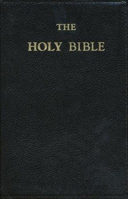 Douay-Rheims Pocket-Size Bible, Genuine Leather, Black   -     Edited By: Bishop Richard Challoner
    By: Bishop Richard Challoner(Ed.)
