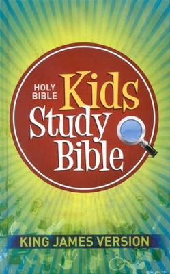 KJV Kids Study Bible, Hardcover edition  - 