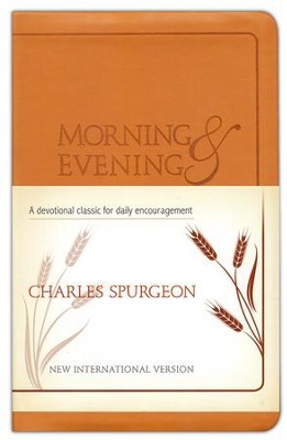 Morning and Evening, NIV edition, flexisoft leather light tan  -     By: Charles H. Spurgeon
