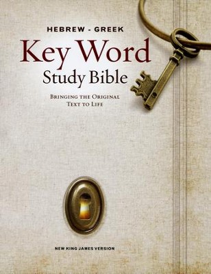 NKJV Hebrew-Greek Key Word Study Bible, Hardcover  - 