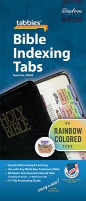 Noah's Ark Bible Indexing Tabs   - 