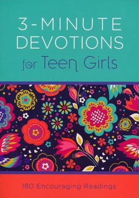 3-Minute Devotions for Teen Girls: 180 Encouraging Readings  -     By: Compiled by Barbour Staff

