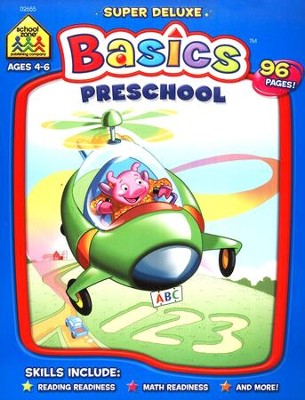 The Super Deluxe Basics Series: Preschool Workbook   - 