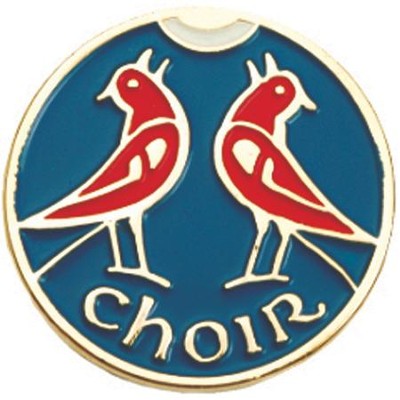 Enameled Choir Lapel Pin   - 