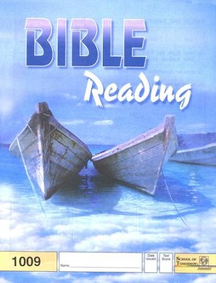 Bible Reading PACE 1009, Grade 1   - 
