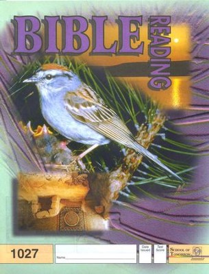 Bible Reading PACE 1027, Grade 3   - 