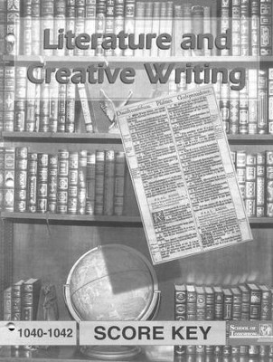 Literature And Creative Writing PACE SCORE Key 1040-1042, Grade 4  - 