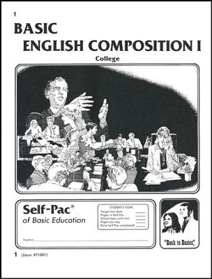 English Composition 1 Self-Pac 1  - 