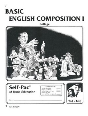 English Composition 1 Self-Pac 7  - 