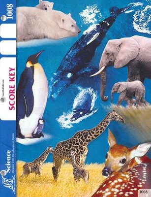 Science PACE SCORE Key 1008, Grade 1, 4th Edition   - 