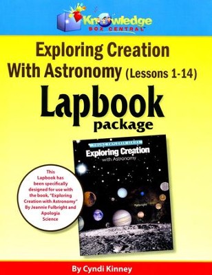 Apologia Exploring Creation with Astronomy Lapbook Package (Lessons 1-14)  - 