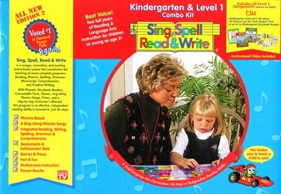 Sing, Spell, Read & Write, Kindergarten/Level 1 Combo Kit   - 