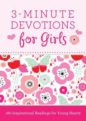 3-Minute Devotions for Girls: 180 Inspirational Readings for Young Hearts - eBook  -     By: Janice Hanna
