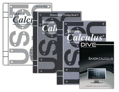 Saxon Calculus Kit & DIVE CD-ROM, 2nd Edition   - 