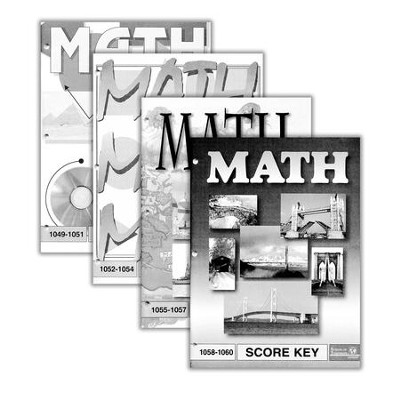Grade 5 Math SCORE Keys 1049-1060   - 