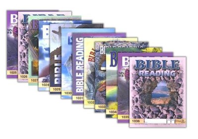 Grade 3 Bible Reading PACEs 1025-1036   - 