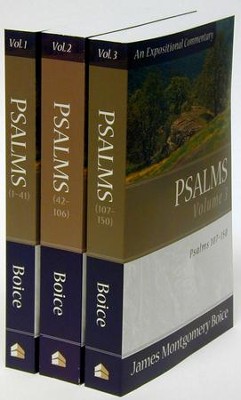 Psalms, 3 volumes  -     By: James Montgomery Boice
