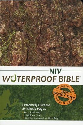 NIV Waterproof Bible, Camouflage  - 