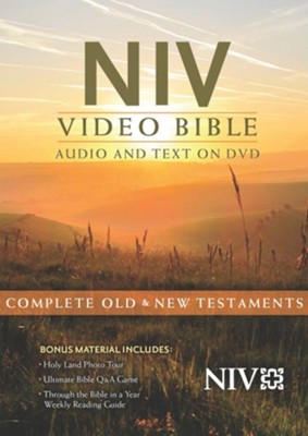 NIV Video Bible: Audio and Text on DVD   - 