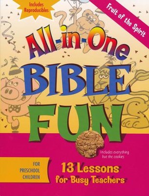 All-in-One Bible Fun: Fruit of the Spirit (Preschool edition)  - 