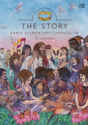 Story: Early Elementary Curriculum: 31 Lessons, CD-Rom  - 