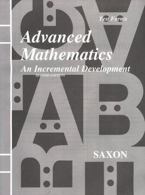 Saxon Advanced Mathematics Test Forms        -     By: Saxon

