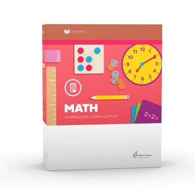 Lifepac Math, Grade 1, Complete Set   - 