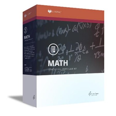 Lifepac Math, Grade 9 (Algebra I), Complete Set   - 