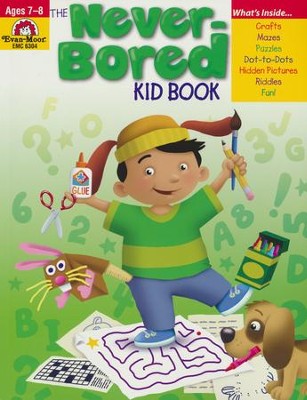 The Never-Bored Kid Book, Ages 7-8   - 