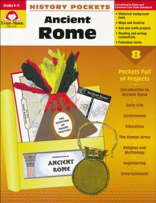 History Pockets: Ancient Rome, Grades 4-6  - 