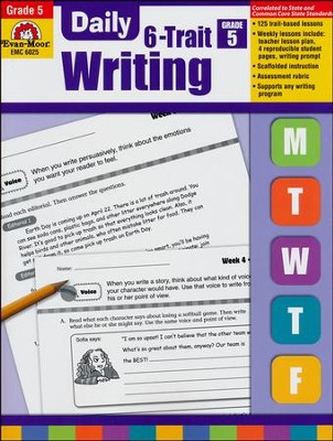 Daily 6-Trait Writing, Grade 5  - 