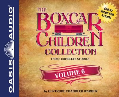 The Boxcar Children Collection Volume 6: Mystery in the Sand, Mystery Behind the Wall, Bus Station Mystery Unabridged Audiobook on CD  -     Narrated By: Tim Gregory, Aimee Lilly
    By: Gertrude Chandler Warner
