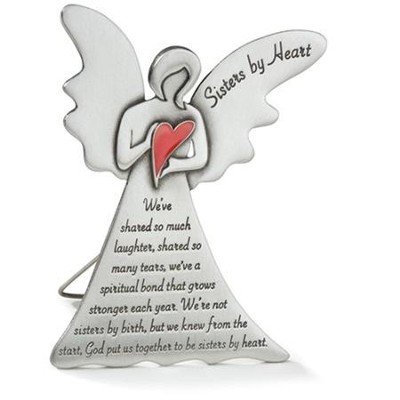 Sisters by Heart Pewter Angel   - 