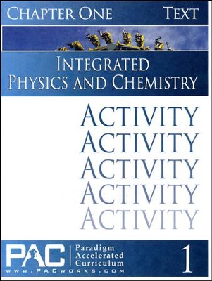 Integrated Physics and Chemistry Activity Booklet, Chapter 1   - 