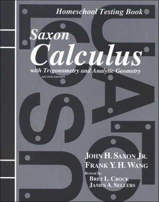 Saxon Calculus Answer Key and Tests, 2nd Edition   - 