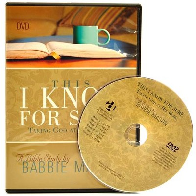 This I Know For Sure: Taking God at His Word - DVD  -     By: Babbie Mason
